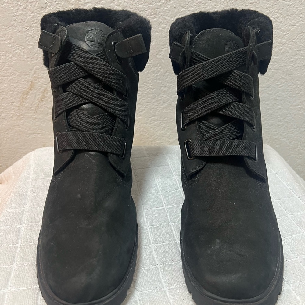 Timberland Women's Black Winter Boots